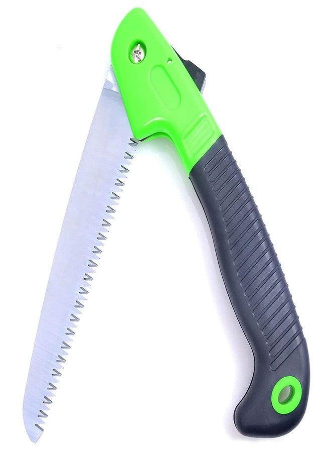 XSteez Garden Hand Saw | Professional Pruning Saw | Folding Saw | Folding Pruning Gardening Hand Saw Hand Powered With Secure Lock For Camping | Wood Cutting Tree Branch | Multi-Colored | 1 Pcs | - Image 2